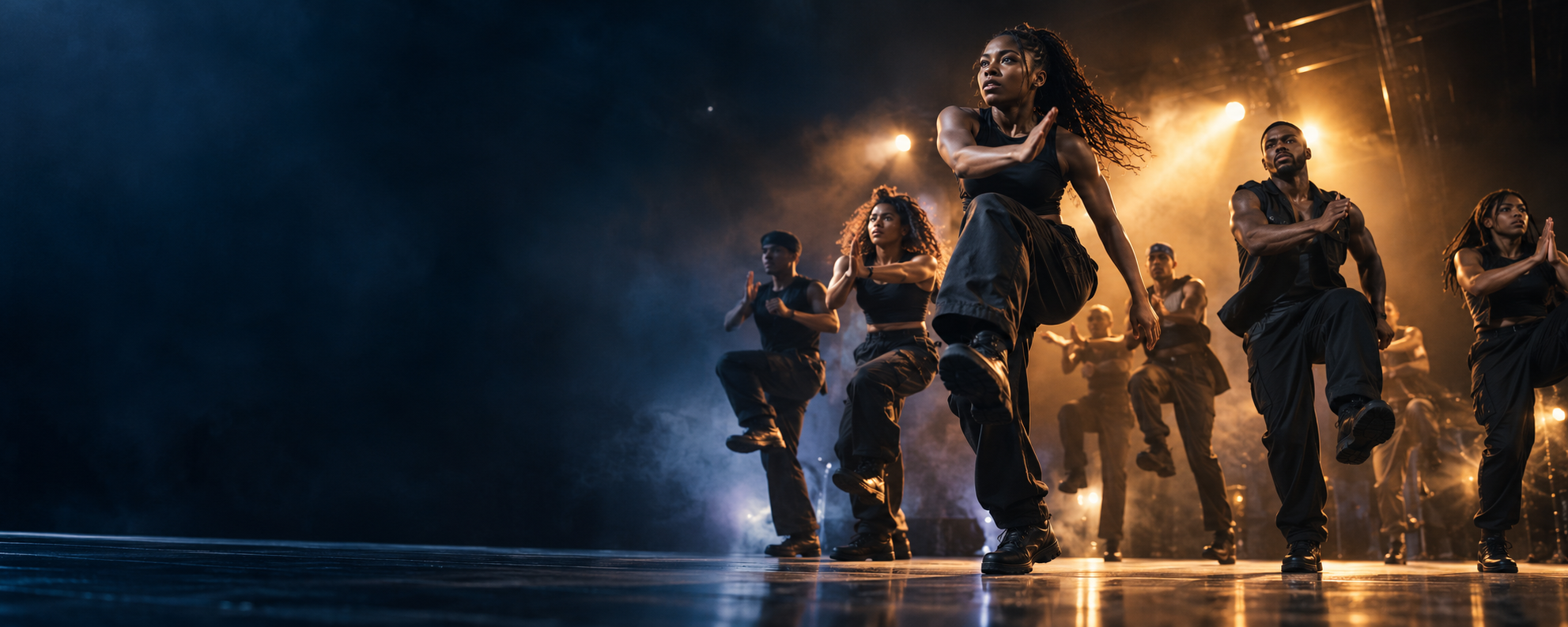 Conceptual performance image representing World of Step